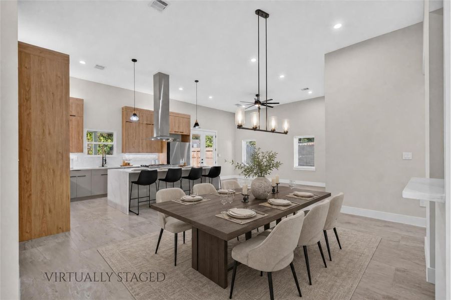 ai generated formal dining