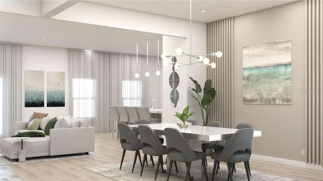Furnished interior view inside a new home in , North Port (Image 20). Furnished interior view inside a new home in , North Port (Image 20).