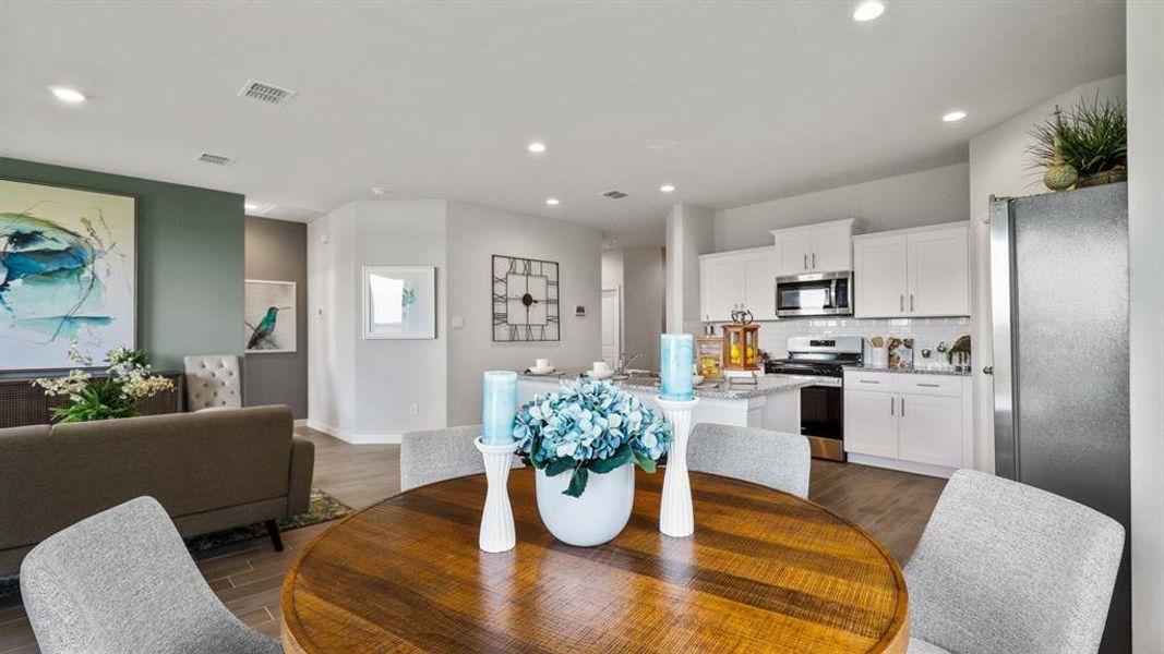 Furnished interior view inside a new home in Lankford Farms, Cleburne (Image 24).