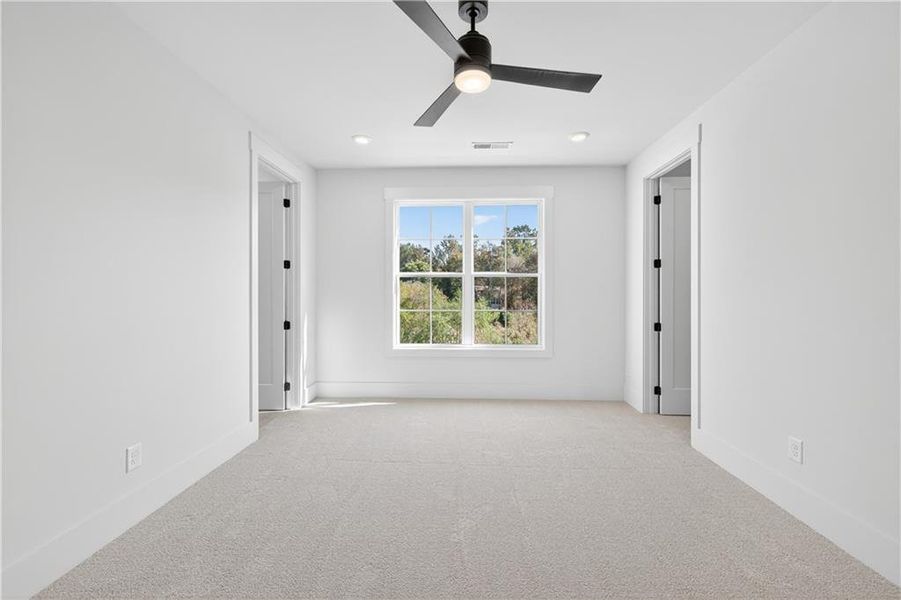 Spacious, unfurnished interior of a new home in Town Farms, Peachtree Corners (Image 44).