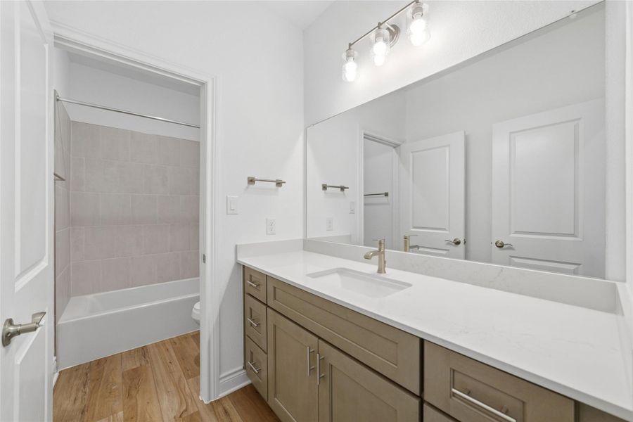 Furnished interior view inside a new home in Katy Court, Katy (Image 5).