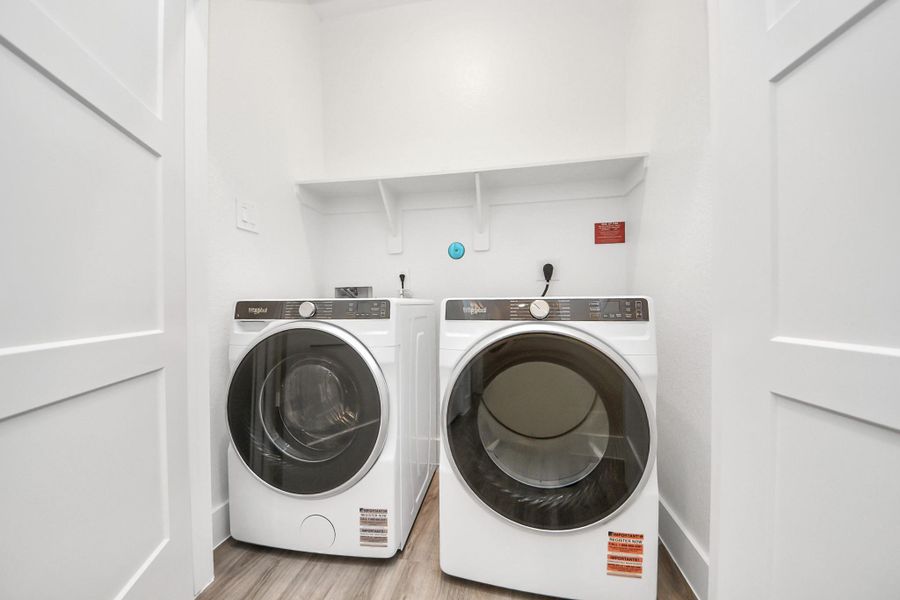Close-up of interior finishes inside a home in Laurel Landing: Founders Collection, Alvin (Image 12).