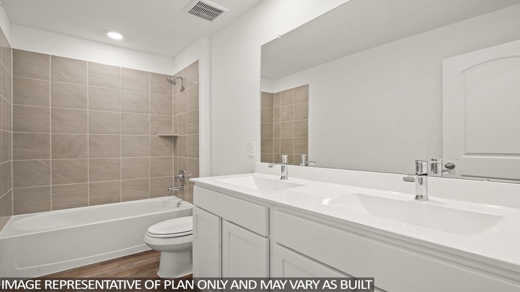 Furnished interior view inside a new home in Cypress Green, Hockley (Image 18). Furnished interior view inside a new home in Cypress Green, Hockley (Image 18).