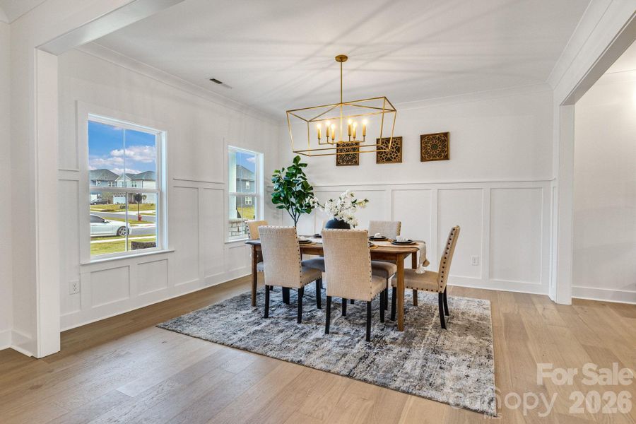Furnished interior view inside a new home in , Kannapolis (Image 7).