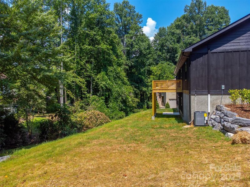 Exterior details and patio area of a home in , Sylva (Image 3).