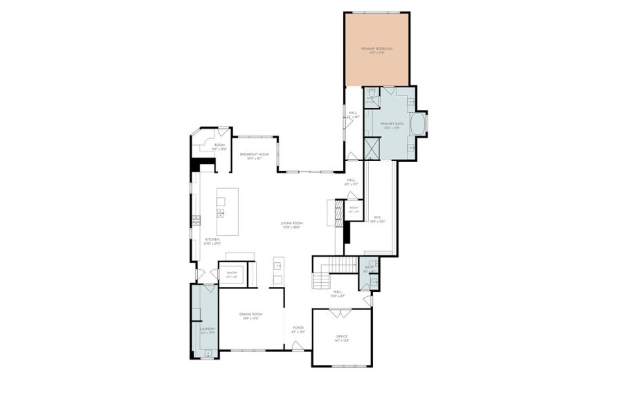 First floor floorplan