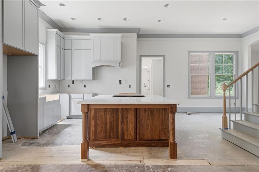 Furnished interior view inside a new home in , Marietta (Image 8).
