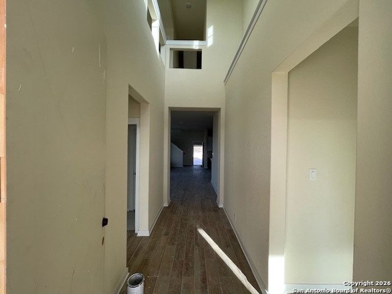 In-progress construction of a new home in The Crossvine, Schertz, TX (Image 36).