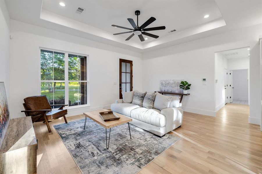 Furnished interior view inside a new home in , Ladonia (Image 10). Furnished interior view inside a new home in , Ladonia (Image 10).