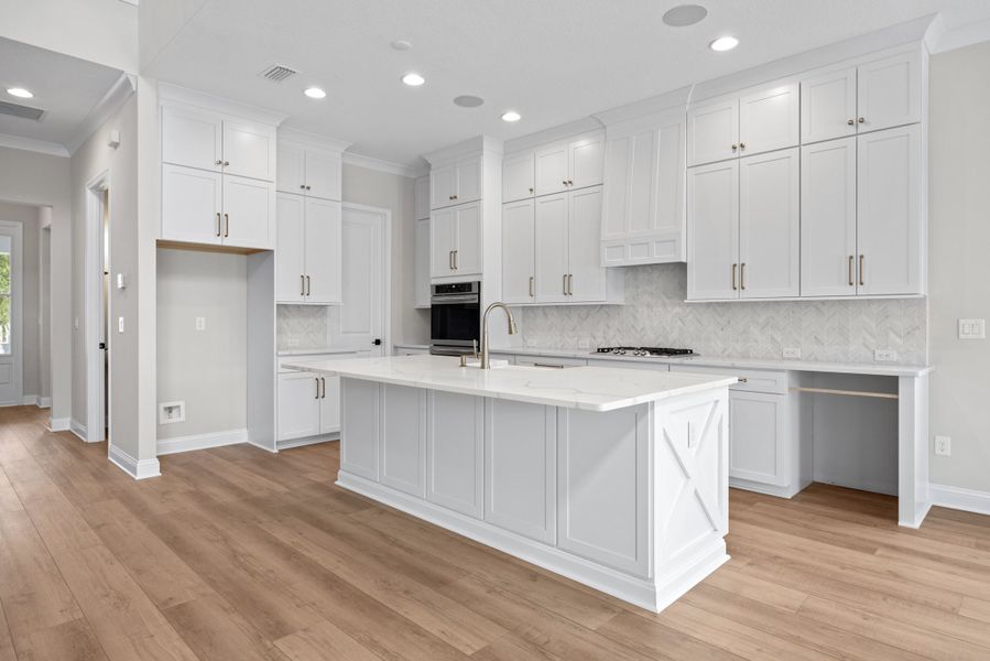 Representative furnished interior of a home built from the Walton by Riverside Homes in Mariposa at EverRange, Jacksonville (Image 17).
