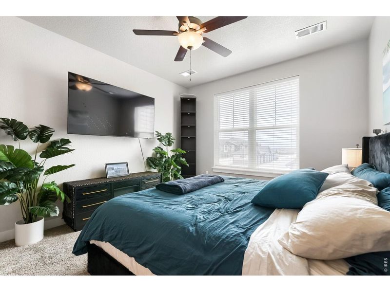 Furnished interior view inside a new home in Highlands at Fox Hill - The Flats, Longmont (Image 10).