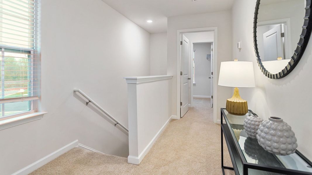 Furnished interior view inside a new home in Henley Ridge, Graham (Image 12). Furnished interior view inside a new home in Henley Ridge, Graham (Image 12).
