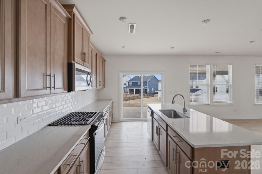 Furnished interior view inside a new home in Lakeside Glen, York (Image 12).