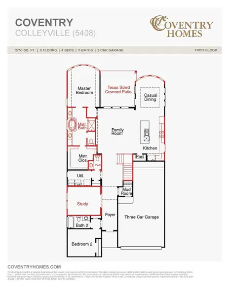 2D floor plan layout of this home in , League City, TX (Image 3). 2D floor plan layout of this home in , League City, TX (Image 3).