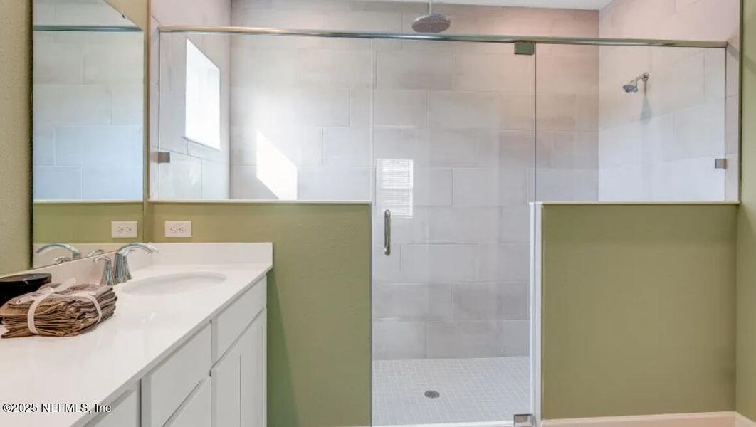 Furnished interior view inside a new home in Edenbrooke at Hyland Trail | 55+: Edenbrooke at Hyland Trail 50s, Green Cove Springs (Image 8). Furnished interior view inside a new home in Edenbrooke at Hyland Trail | 55+: Edenbrooke at Hyland Trail 50s, Green Cove Springs (Image 8).