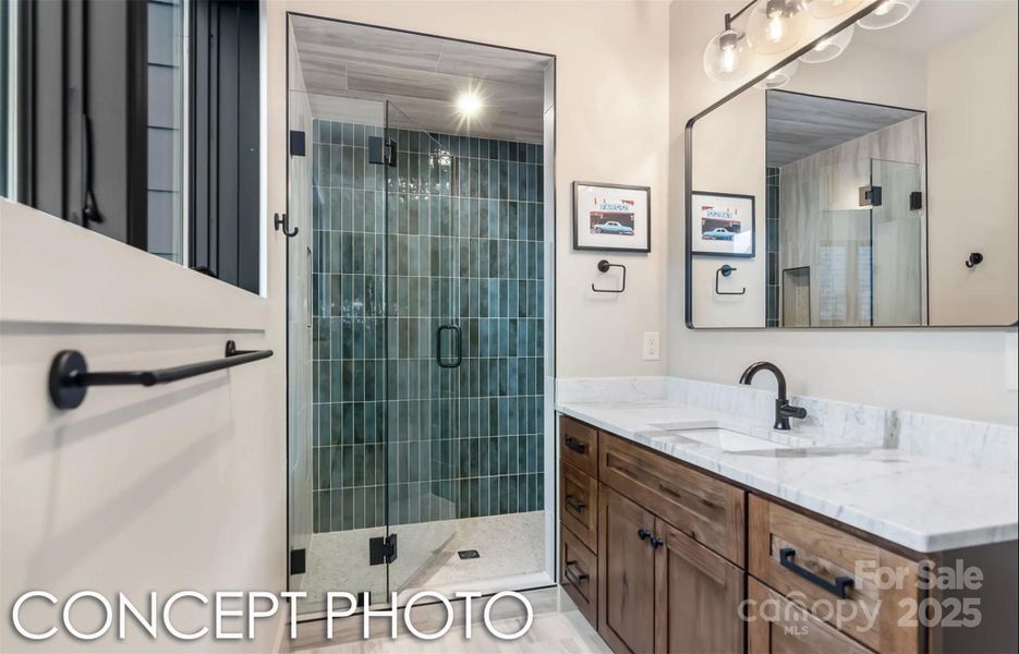 Furnished interior view inside a new home in , Black Mountain (Image 15).