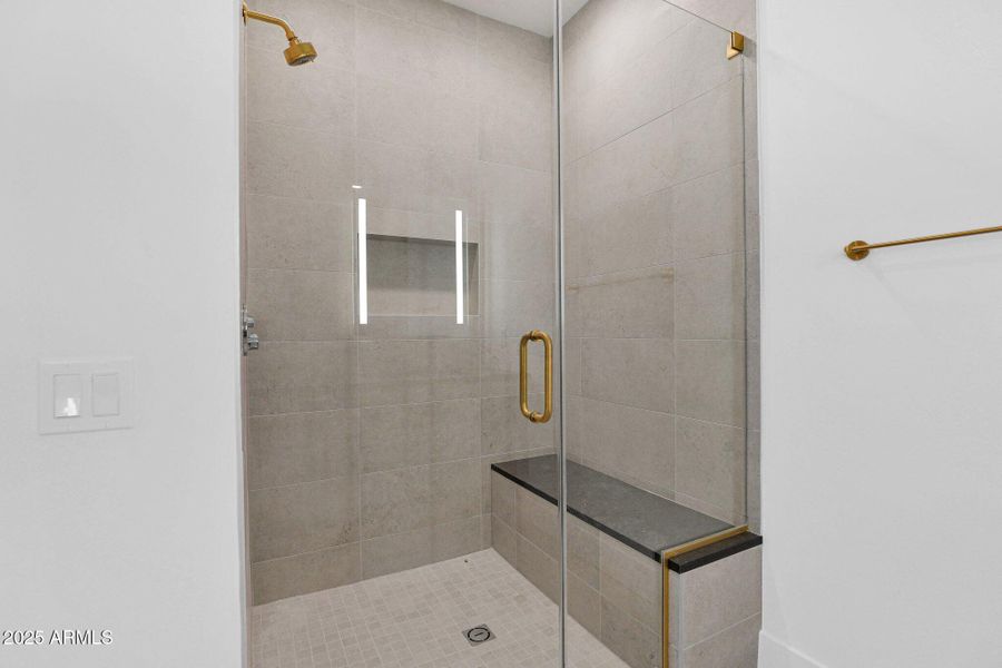 Steam Shower in Primary