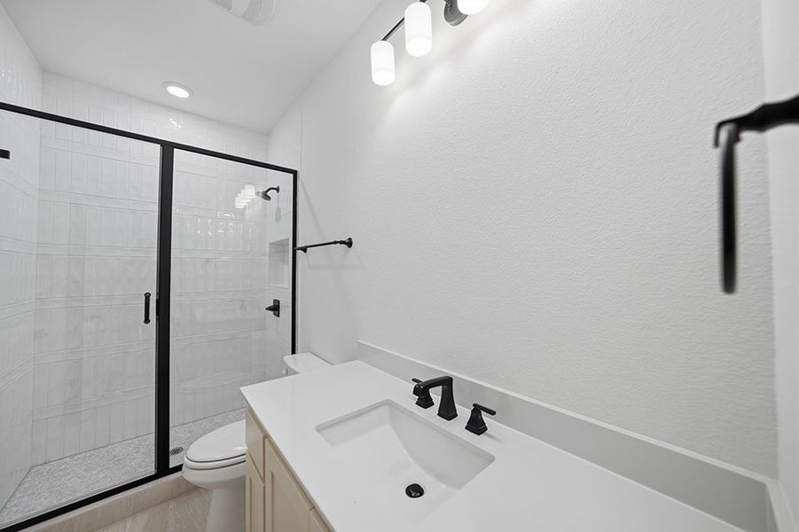 Furnished interior view inside a new home in Light Farms Graham/Reagan, Celina (Image 17).