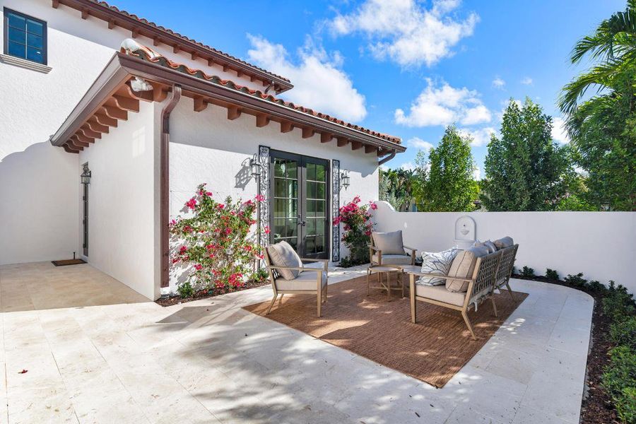 Library Courtyard Library Courtyard