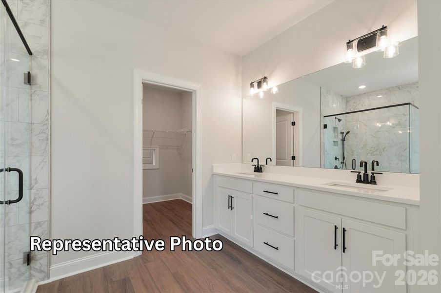 Furnished interior view inside a new home in Robinson Oaks, Gastonia (Image 8). Furnished interior view inside a new home in Robinson Oaks, Gastonia (Image 8).