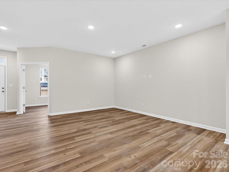 Spacious, unfurnished interior of a new home in North Creek Village, Huntersville (Image 28).