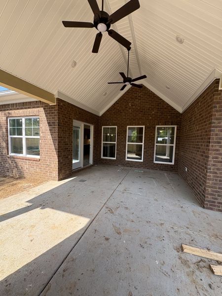 Exterior details and patio area of a home in Rookers Bend, Smyrna (Image 17).