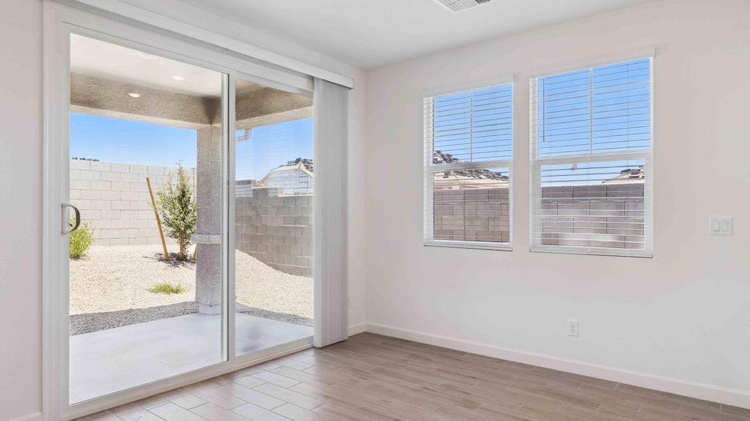 Spacious, unfurnished interior of a new home in Westpark, Buckeye (Image 18). Spacious, unfurnished interior of a new home in Westpark, Buckeye (Image 18).