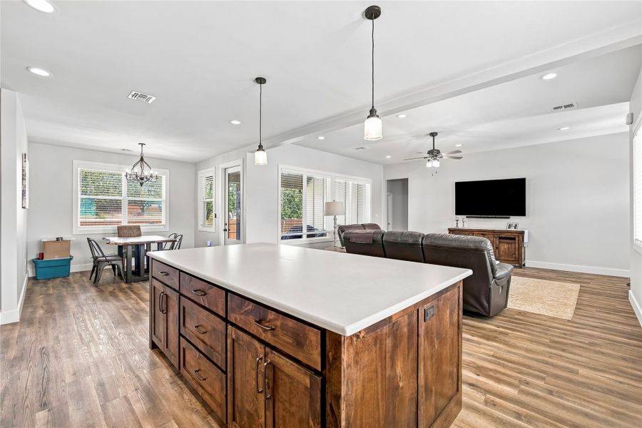 Furnished interior view inside a new home in , Cuero (Image 13).
