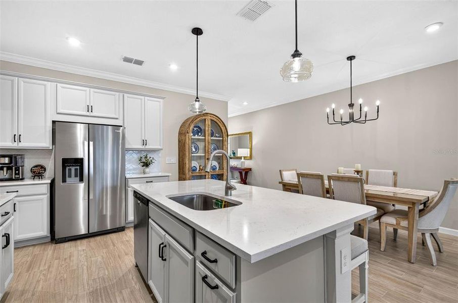 Furnished interior view inside a new home in The Preserve at La Paloma, Sun City Center (Image 15).