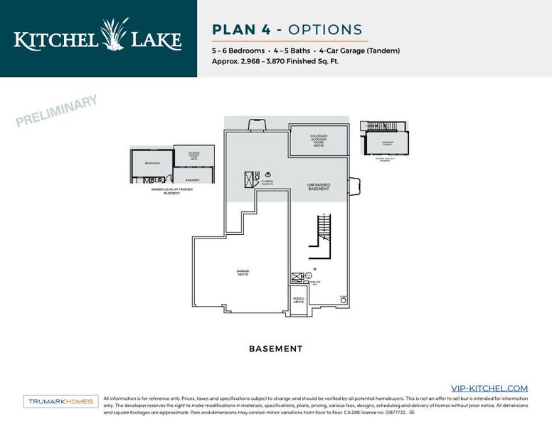 Kitchel Lake Plan 4 Floor Plan