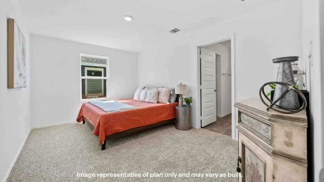 Representative furnished interior of a home built from the The Axis by D.R. Horton in Pari Estates, Lubbock (Image 11).
