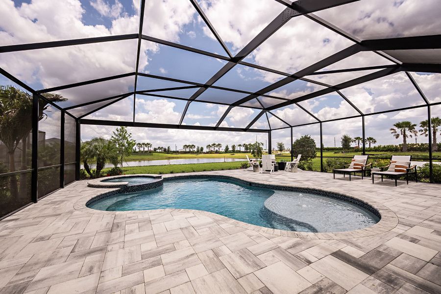 Image 52 representing the Pelican by Homes by WestBay in Crosswind Ranch, Parrish, FL.