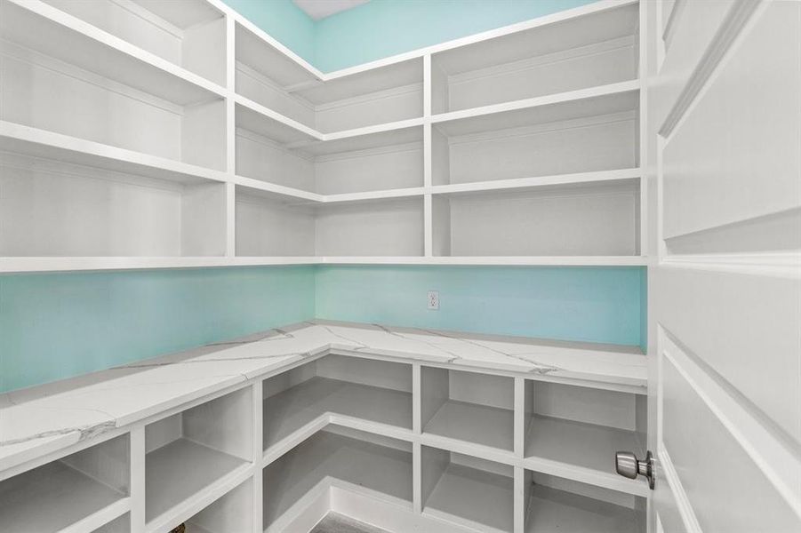 Custom Walk-In Pantry Custom Walk-In Pantry