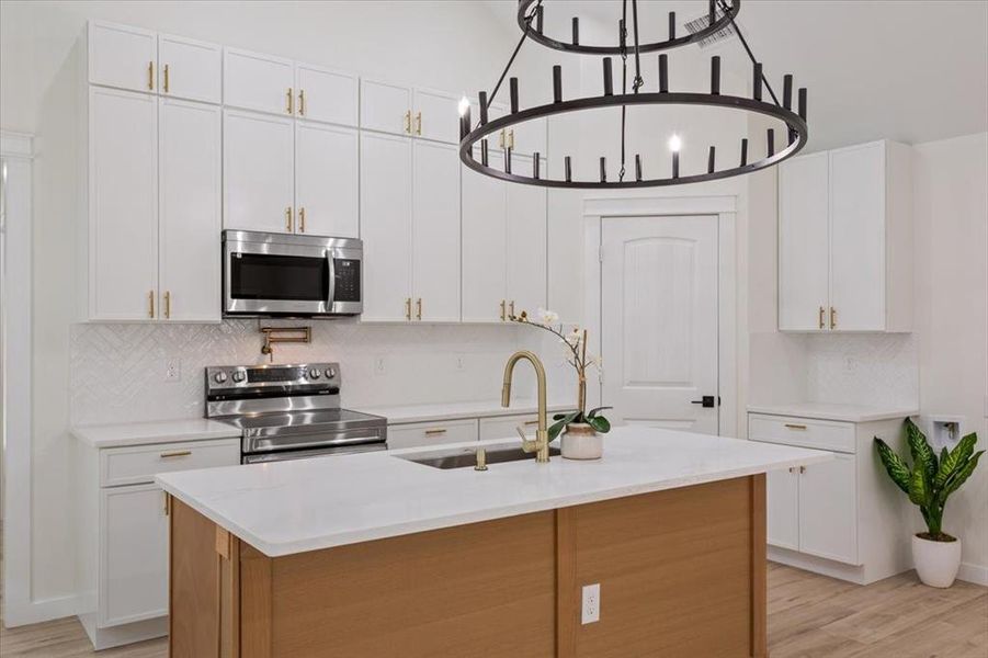 Furnished interior view inside a new home in , Waco (Image 7).