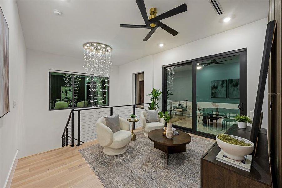 Furnished interior view inside a new home in , Tampa (Image 18).