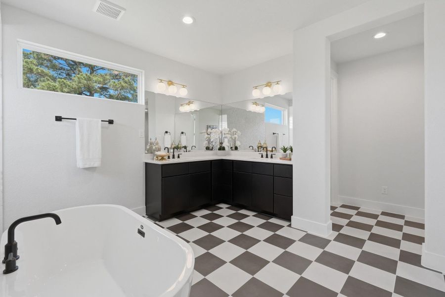 Furnished interior view inside a new home in , Montgomery (Image 27).