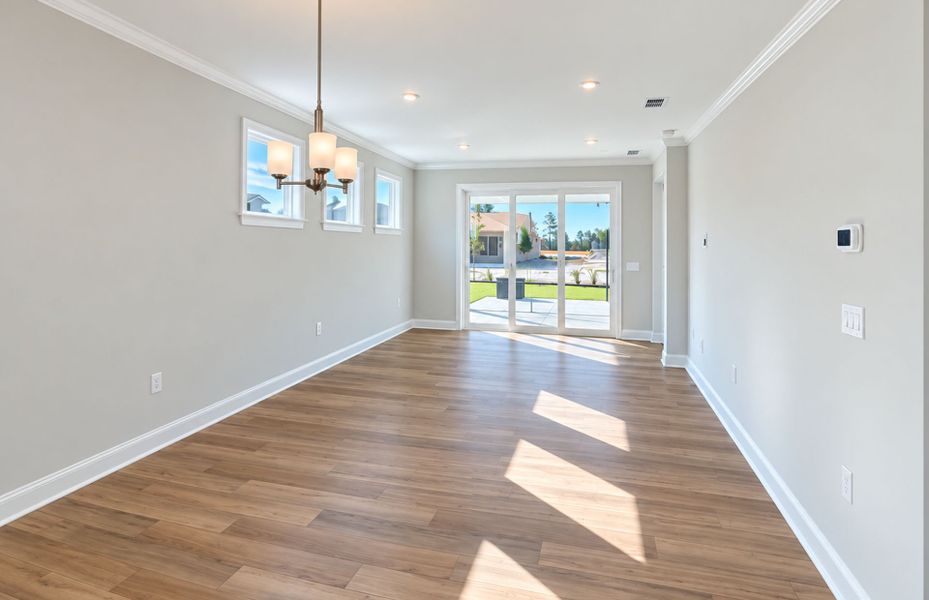 Spacious, unfurnished interior of a new home in Del Webb Wilmington at Mallory Creek, Leland (Image 8).