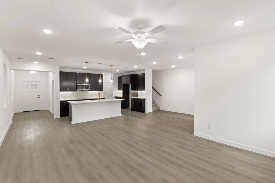 Open Kitchen-Living-Dining Room Representative Photo Open Kitchen-Living-Dining Room Representative Photo
