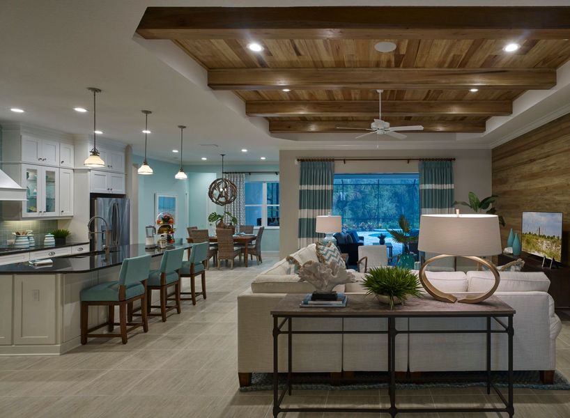 Representative furnished interior of a home built from the Kiawah 2 by Neal Communities in Canoe Creek, Parrish (Image 5). Representative furnished interior of a home built from the Kiawah 2 by Neal Communities in Canoe Creek, Parrish (Image 5).