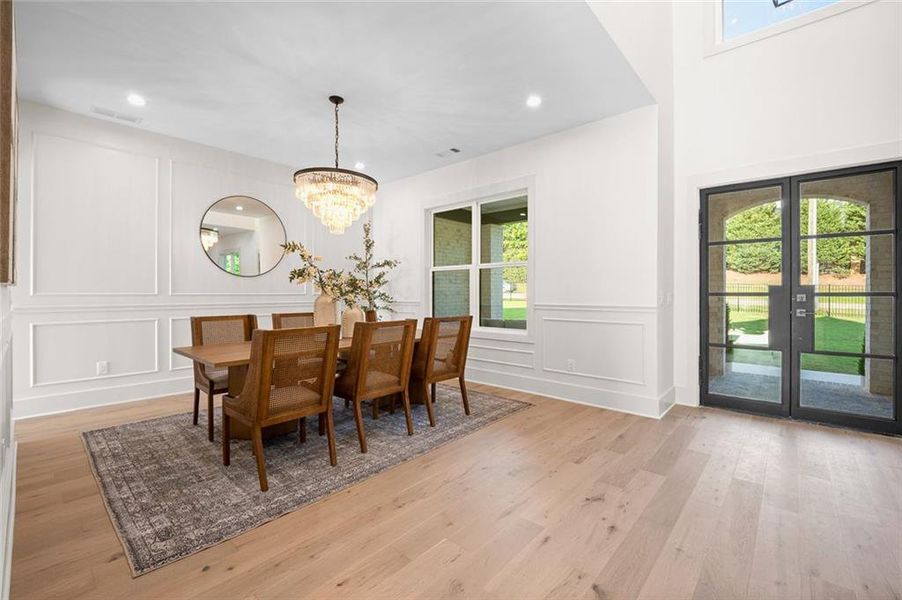 Furnished interior view inside a new home in , Lawrenceville (Image 5).
