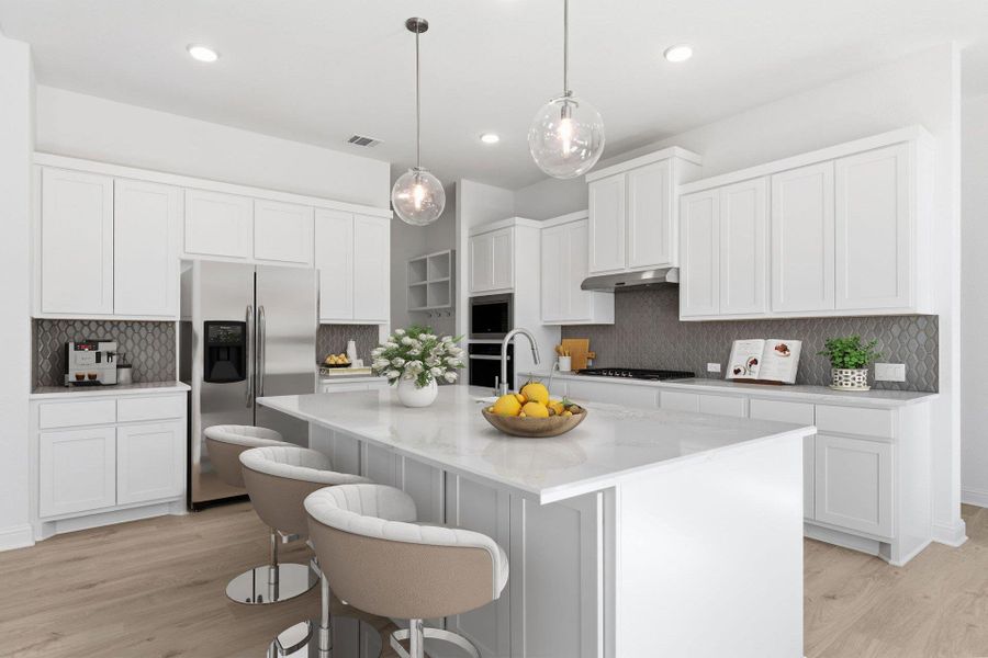Light & Bright Kitchen - Virtually Staged