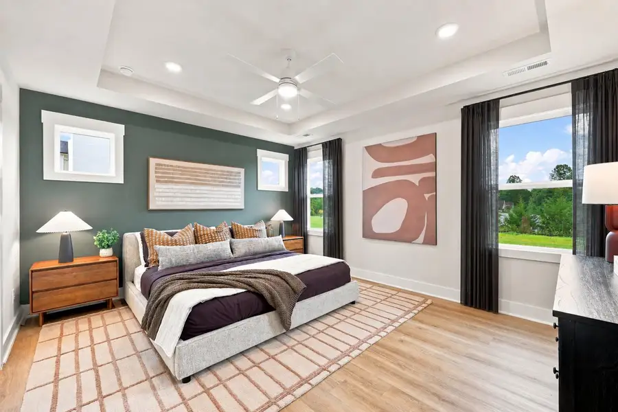 Representative furnished interior of a home built from the Brown Paper Packages by Garman Homes in Spring Valley, Trinity (Image 6).