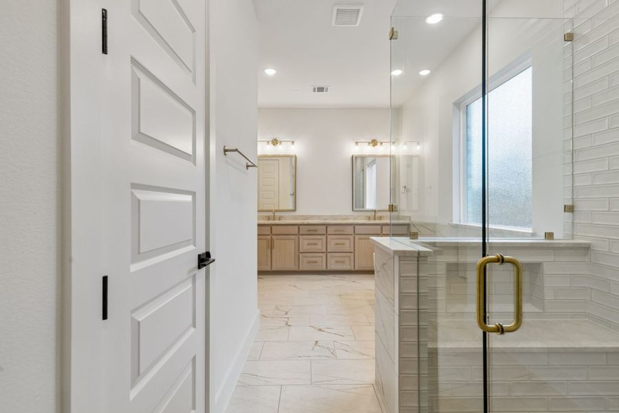 Furnished interior view inside a new home in StarView, Prosper (Image 12).