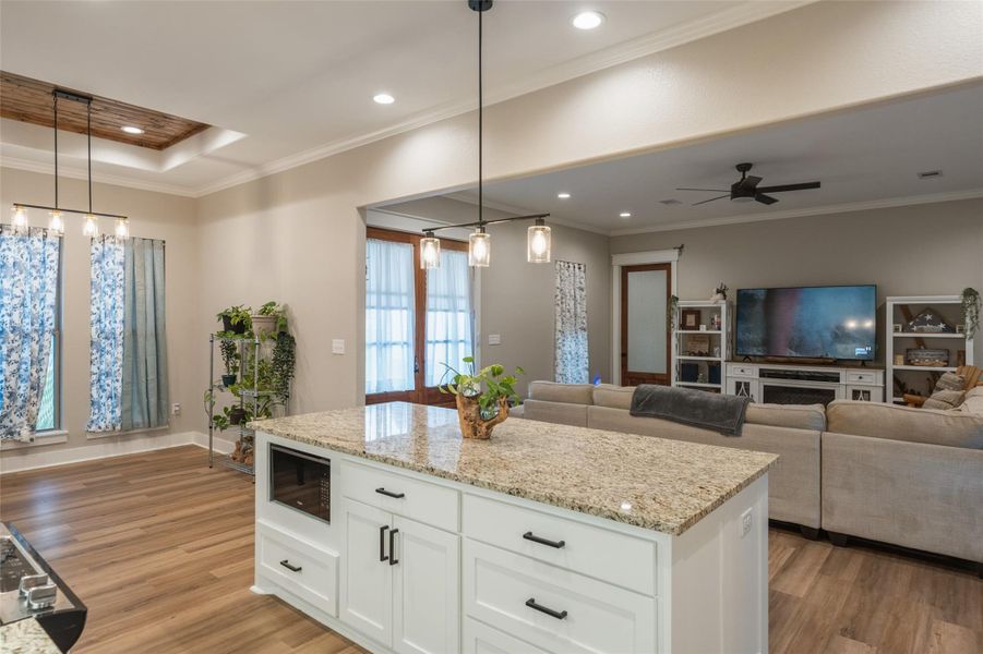 Furnished interior view inside a new home in , Shepherd (Image 19).