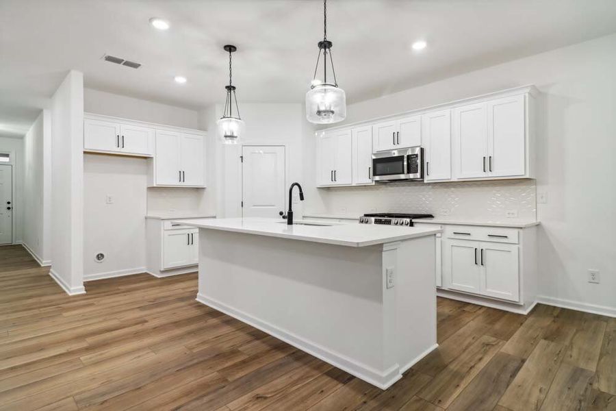 Kitchen featuring Harmony Collection Finishes