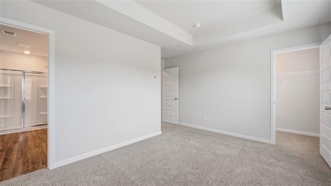 Spacious, unfurnished interior of a new home in Brookland Commons, Monroe (Image 21).