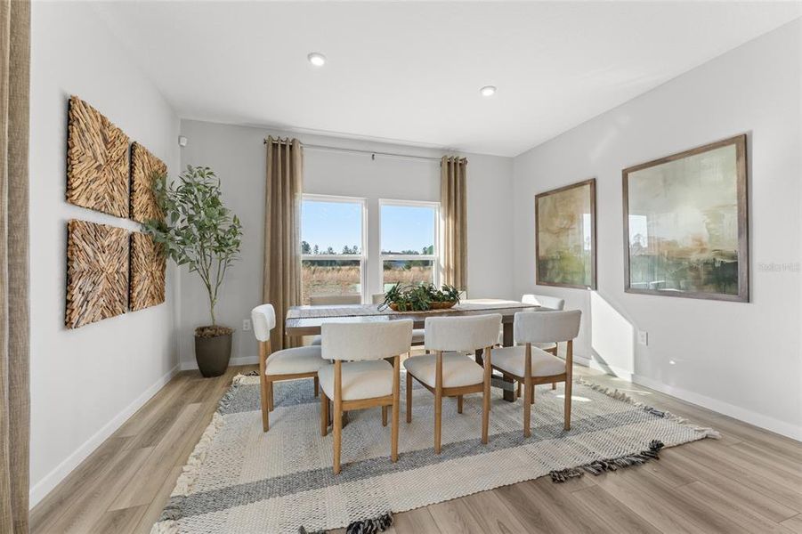 Furnished interior view inside a new home in The Cypress Series at Reserve East, Flagler Beach (Image 36). Furnished interior view inside a new home in The Cypress Series at Reserve East, Flagler Beach (Image 36).