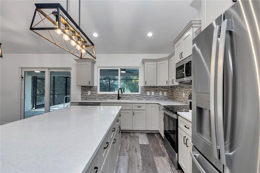 Furnished interior view inside a new home in , Dunnellon (Image 17).