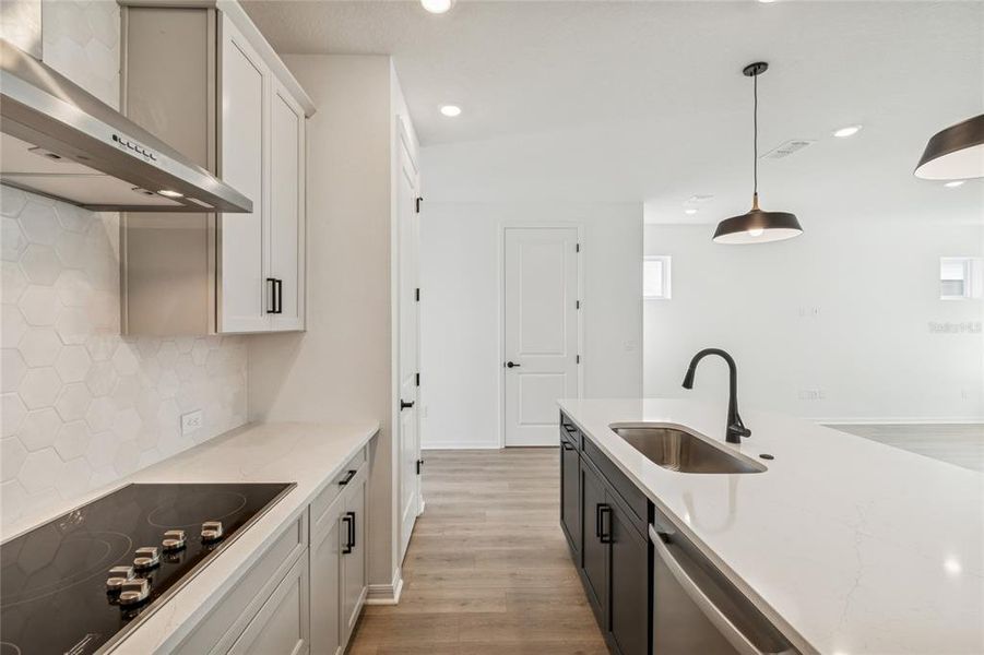 Furnished interior view inside a new home in Weslyn Park in Sunbridge 34', St. Cloud (Image 15).