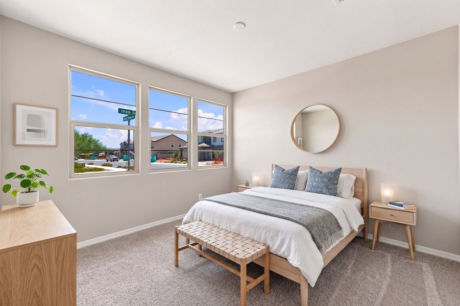 Furnished interior view inside a new home in Tirreno at IronWing, Litchfield Park (Image 10).